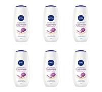 Nivea Shower Gel Cashmere & Cotton Seed Oil 250ml x 6