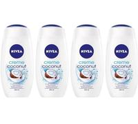 Nivea Shower Gel Cream Coconut 250ml x 4
