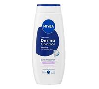 NIVEA Shower Gel for Sensitive Skin with Hyaluronic Acid and Vitamin E Derma Control Restore 250 ml Pack of 12