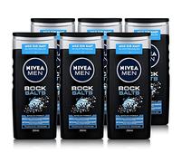 Nivea Shower Gel Men Rock Salts 250 ml Pack of 6