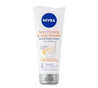 NIVEA Firming and Anti-Wrinkle Cream for Neck and Chest, 24 Hour Moisturizing Body Cream Reduces Appearance of Fine Lines and Wrinkles, 6.7 oz Tube