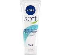 NIVEA SOFT 75ML MOISTURISING CREAM FACE/BODY/HANDS NEW - TRAVEL SIZE