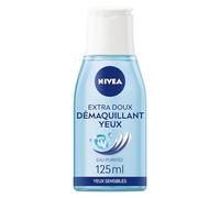 NIVEA - Soft Eye Makeup Remover - Gently Cleanses, Smoothes Skin & Moisturises - Purified Water, Glycerin & Hyaluronic Acid - Vegan Formula - For Sensitive Eyes - 125ml