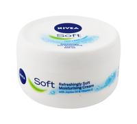 NIVEA Soft Moisturiser Face Body & Hands 200ML
