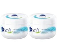 NIVEA Soft Refreshing Moisturising Cream (375 ml), Nourishing Soft Cream with Vitamin E and Jojoba Oil, Fast Absorbing Skin Cream