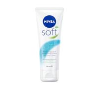 NIVEA Soft Moisturising Cream for Face, Body and Hands, 75 ml | Moisturiser with Vitamin E and Jojoba Oil, 48-Hour Moisturiser, Day Cream for Face, Body and Hands, Vegan Formula