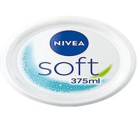 NIVEA Soft Moisturising Multi-Purpose Care Cream (1 x 375 ml), Intensive Hydration Body Cream, Body Care with Jojoba Oil and Vitamin E