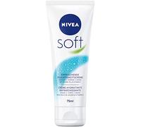 3x 75ml NIVEA Cream Soft Cooling Moisturizer for Face Hands