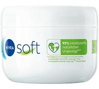 Nivea Soft Refreshing Moisturising Cream, Lightweight Cream with Vitamin E and 100% Natural Jojoba Oil, Fast Absorbing Skin Cream for Intensive Moisture (375 ml)