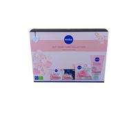 Nivea Soft Rose Care Body Pamper Skincare Set Day Cream, Night Cream, MU Remove, Wash