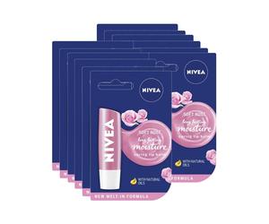 Nivea Soft Rose Lip Balm 4.8gm Pack of 12