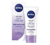 Nivea Soothe SPF15 Day Cream 50ml 24H Moisture for Sensitive Skin PERFUME FREE