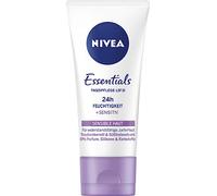 NIVEA Soothing Day Cream 24h Moisture SPF 15, Fragrance-Free Face Cream for Sensitive Skin, Delicate Day Cream with Grape Seed Oil