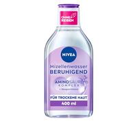 NIVEA Soothing Micellar Water, Micellar Cleansing Water for Sensitive Skin, Fragrance-Free Facial Toner with Dexpanthenol and Amino Acid Complex, Moisturising Facial Cleansing (400 ml)