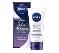 Nivea Soothing Night Cream For Sensitive Skin - 50ml x 2 Boxes - New from Nivea