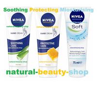 NIVEA Soothing Protecting & Moisturising Hand Cream Set, Aloe Vera + Honey