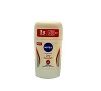 NIVEA Stick Dry Comfort Delicate Reliable Dual-Action Formula Anti-Perspirant 48h Sweat Protection Patented Emulsion Technology Climate Friendly, 50 ml (Pack of 2)
