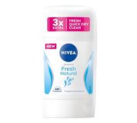 NIVEA Stick Women Fresh Natural, 48H Protection, Pack of 2, 2 x 50 ml Offers Freshness, Cleanliness, and Long-lasting Protection With a Gentle, Soft Texture and Avocado Oil-Enriched Composition