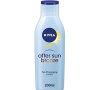 NIVEA SUN After Sun Bronze Lotion (200 ml), Combination Tan Prolonger and After Sun Care, Tan Prolonging Hydrating Moisturiser with 24 Hour Effectiveness
