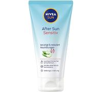 NIVEA SUN After Sun Sensitive SOS Cream Gel (175 ml), Cooling After Sun Gel with Skin Soothing Effect, Skin Gel with Organic Aloe Vera and Antioxidants, for Sensitive Skin