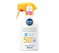 NIVEA SUN Babies & Kids Sensitive Protect Sun Cream Trigger Spray SPF50 270ml