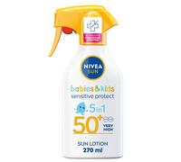 NIVEA SUN Babies & Kids Sensitive Protect Sun Cream Trigger Spray SPF50 270ml