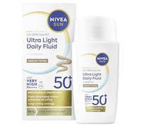 NIVEA SUN Breathable UV Specialist Daily Fluid Medium Tinted SPF50 40ml