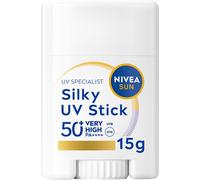NIVEA SUN Breathable UV Specialist Silky UV Sun Stick SPF 50+ (15g), Lightweigh