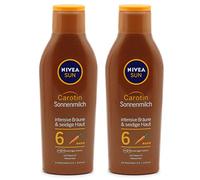 Nivea Sun Carotene SPF 6 Sun Milk, 2 Pack (2 x 200 ml)