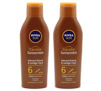 Nivea Sun Carotene SPF 6 Sun Milk, 2 Pack (2 x 200 ml)