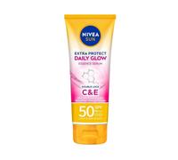 Nivea Sun Daily Glow Essence Sunscreen Body Serum SPF50 P 180ml Bright Skin