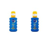 Nivea Sun Immediate Protection Moisturising Sun Spray SPF15 200ml & SPF30 200ml Set Duo Set