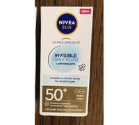Nivea Sun UV Face Invisible Daily Fluid SPF50+ 40ml
