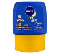 Nivea Sun Kids Pocket Size Sun Lotion Spf 50 High - 1 X 50Ml - Pack of 6