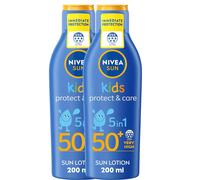 NIVEA Sun Kids Protect & Care SPF 50+ Lotion 2 x 200ml