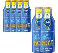 NIVEA Sun Kids Protect & Care SPF 50+ Lotion 6 x 200ml