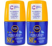 Nivea Sun Kids Protect & Moisture Roll On SPF50 50ml X 2