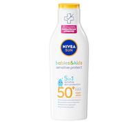 NIVEA SUN Babies & Kids Protect & Sensitive Sun Cream Lotion SPF50+ 200ml