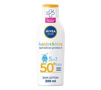 NIVEA SUN Babies & Kids Protect & Sensitive Sun Cream Lotion SPF50+ 200ml