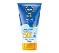 NIVEA Sun Kids Ultra Protect & Play SPF 50+ Lotion 150ml, Moisturising Kids S...