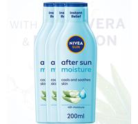 NIVEA SUN Moisturising After Sun Lotion 3 x 200ml