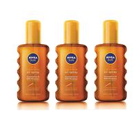 Nivea Sun Nourishing Oil Spray SPF 6 Pack of 3 x 200 ml