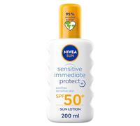 Nivea - Sun Care Sensitive Immediate Protect SPF50+ Spray 200ml for Men and Women