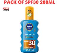 NIVEA SUN Protect & Bronze Spray SPF20, & SPF30 200ml Tanning Lotion Pro-Melanin
