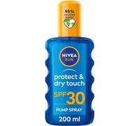 NIVEA SUN Protect & Dry Touch Invisible Sun Spray SPF 30 (200 ml),...