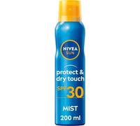 NIVEA SUN Protect & Dry Touch Refreshing Sun Mist Spray SPF30 (200 ml), Water-R