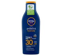 NIVEA SUN Protect & Hydrate Sun Lotion SPF30 200 ml, Sun Cream 30, Moisturises 48 Hours, Sun Protection 30, Waterproof with Antioxidant Vitamin E