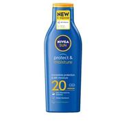 NIVEA SUN Protect & Moisture Lotion SPF 20, Moisturised for 48h, 200ml