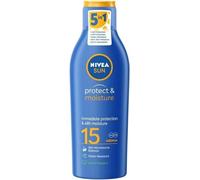 NIVEA Sun Protect & Moisture Lotion SPF15 200ml UVA UVB