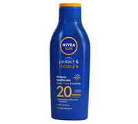 Nivea Sun Protect and Moisture Moisturising 20 Medium Sun Lotion, 200 ml